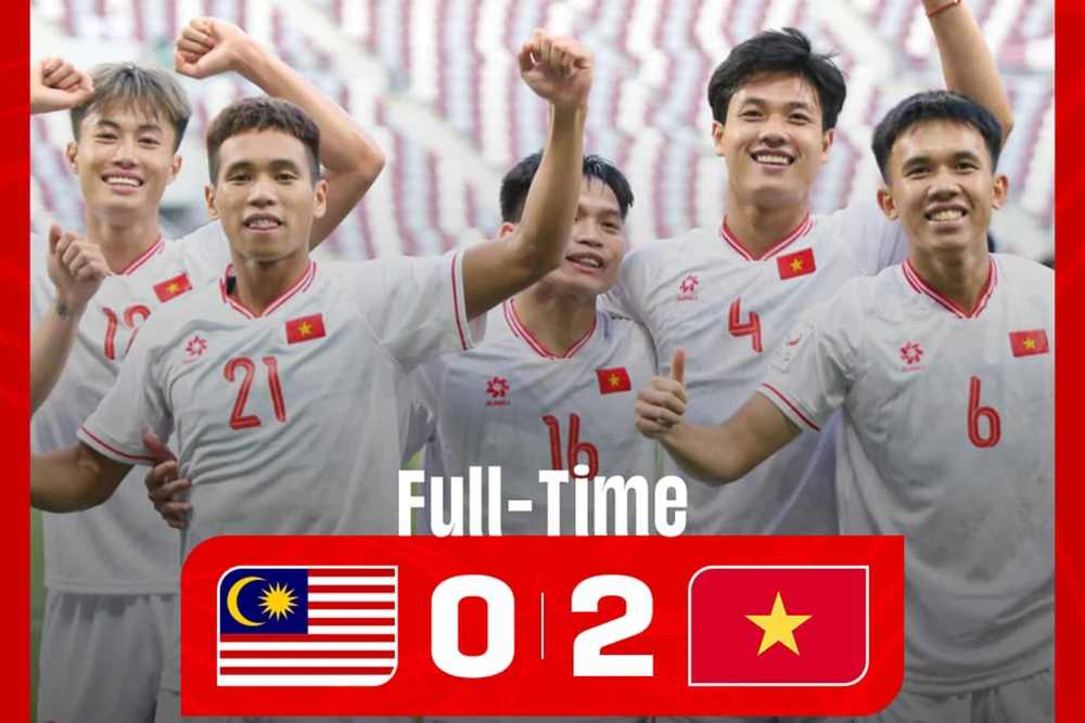U23 Việt Nam Thắng Thuyết Phục Malaysia 2-0, Gần Tới Tứ Kết U23 Châu Á 2024